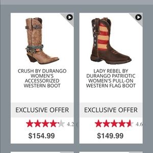 Durango Crush Brand New